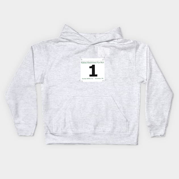 The Office Fun Run Race For The Cure Kids Hoodie by Bigfinz